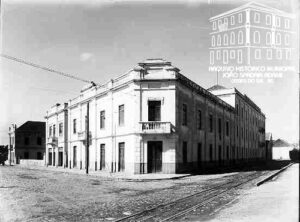 Moinho Ítalo Brasileiro Aristides Germani. Caxias, [década de 1930]. Autoria: Studio Geremia. Fundo Studio Geremia. Acervo: AHMJSA.